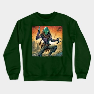 Alien Action Star Crewneck Sweatshirt